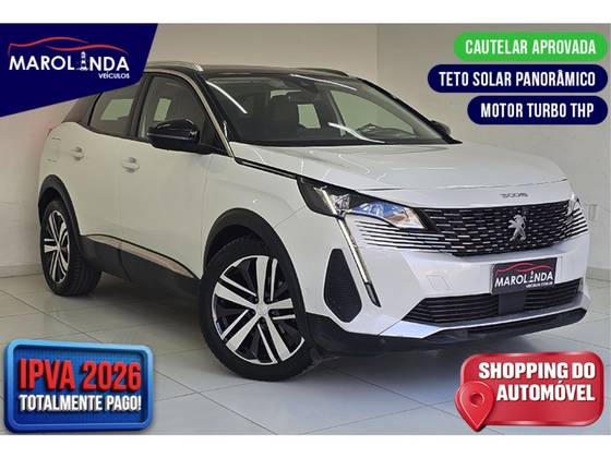 PEUGEOT 3008 1.6 16V THP GASOLINA GRIFFE AUTOMÁTICO